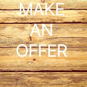 All reasonable offers accepted~